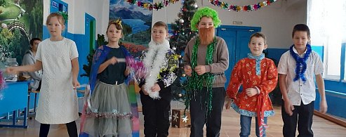 В школе села Ключи показали новогоднюю сказку «Миссия: Волшебные часы - 2026»