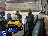 "Подсолнух" принял участие в турнире по хоккею с шайбой в городе Балаково