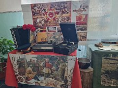 В Бутырках школьники организовали выставку, посвящённую Великой Отечественной войне
