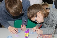 В библиотеке Лысых Гор провели интерактивную программу для многодетных семей 