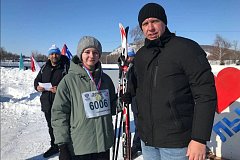 Сегодня в Лысых Горах состоялась Всероссийская традиционная массовая лыжная гонка «Лыжня России - 2025»