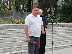 В Лысогорском районе прошли памятные мероприятия, приуроченные ко Дню солидарности в борьбе с терроризмом