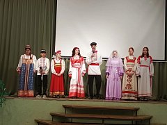 В школе №1 р.п. Лысые Горы состоялся семинар "В мире наук" для "Точек роста"