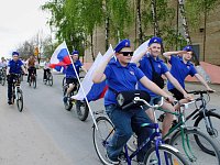 В Лысых Горах состоялся  велопробег в честь 81‑й годовщины Победы