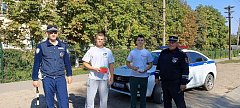 В р.п. Лысые Горы прошла акция «Безопасный переход» 