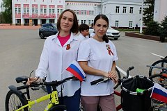 В Лысых Горах состоялся  велопробег в честь 81‑й годовщины Победы