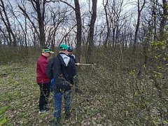 Экоактивисты Лысых Гор провели субботник на особо охраняемой природной территории