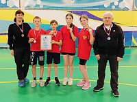 Школьники из Новой Красавки стали призёрами соревнований по бадминтону