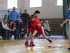 Сегодня соревновались самые юные самбисты Лысогорского района