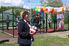 В селе Бутырки открыли современную спортивную площадку
