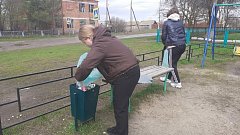 Коллектив школы села Ключи принял участие в акции "Зелёная весна"