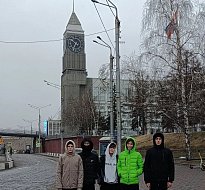 Лысогорские школьники шлют привет из Красноярска и готовятся к соревнованиям