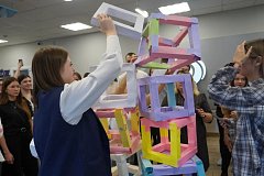 Мария Мамочкина из школы села Бутырки посетила Осеннюю школу для молодых педагогов