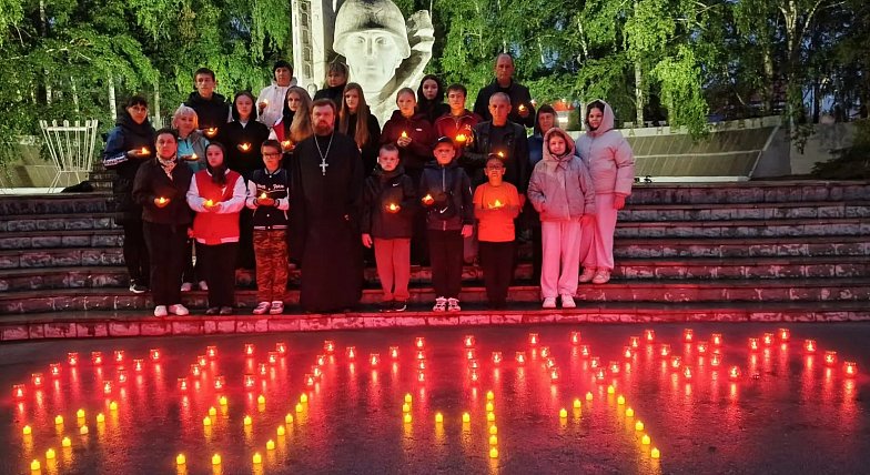 В Лысогорском районе прошла акция «Свеча Памяти»