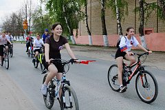 В Лысых Горах состоялся  велопробег в честь 81‑й годовщины Победы