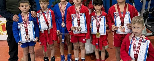 Юные самбисты снова привезли домой награды