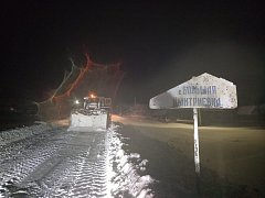 Работы по очистке от снега продолжаются