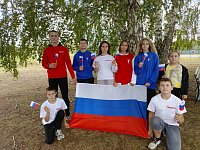 Первые Лысогорского района присоединились к акции «Символ народа»
