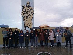 В Лысогорском районе прошла акция «Свеча Памяти»