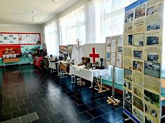 В Бутырках школьники организовали выставку, посвящённую Великой Отечественной войне
