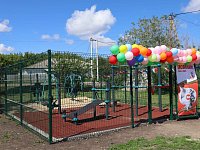 В селе Бутырки открыли современную спортивную площадку