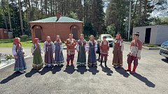 В Лысых Горах праздновали день Святой Троицы