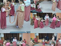 Юные шереметьевцы примерили  косоворотку