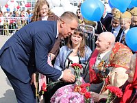 Лысогорцы отмечают День Победы