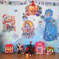 Детский сад "Радуга" превратился в новогоднюю сказку