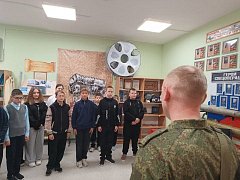 Живой урок мужества: встреча с участником СВО