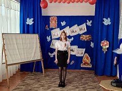 Школа села Ключи приняла участие в муниципальном фестивале школьных театров и чтецов «Память поколений»