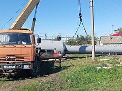 Новую водонапорную башню установили в селе Липовка благодаря программе поддержке местных инициатив