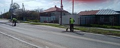 Дорожники приступили к ремонтным работам 