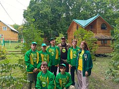 Лысогорцы уехали на Слёт школьных лесничеств