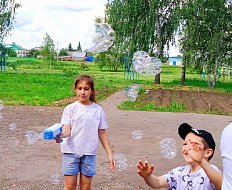 Яркое открытие летней площадки в Новой Красавке