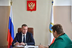 Роман Бусаргин обсудил реализацию нацпроектов и госпрограмм в Лысгорском районе.