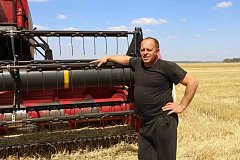 Золотая страда в КФХ Сергея Федосеева из поселка Яблочный
