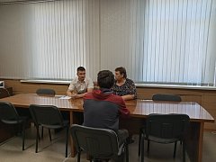 Сегодня глава Лысогорского района Валентина Фимушкина провела прием граждан - членов семей участников специальной военной операции.