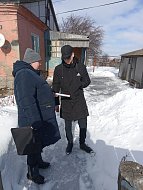 Члены участковых избирательных комиссий продолжают адресный обход