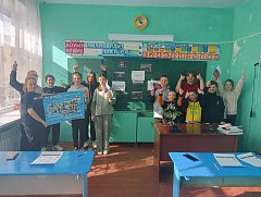 Активисты «Движения Первых» приняли участие во Всероссийской акции «10 лет вместе!»
