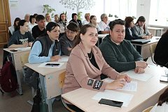 Педагоги Лысогорского района приняли участие в межмуниципальной спортивно‑интеллектуальной игре «Педагогический дуэт»