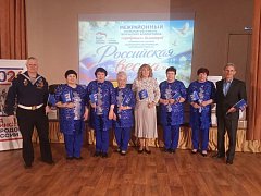 Лысогорский ансамбль «Надежда» на фестивале «Российская весна»