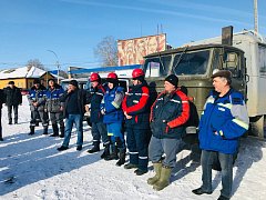 В Лысых Горах провели противопаводковую командно-штабную тренировку и проверку готовности  района к весеннему половодью