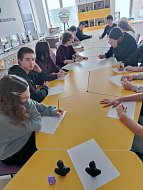 Старшеклассники Лысогорской школы №1 посетили профессиональные пробы в кванториуме проекта «Билет в будущее»