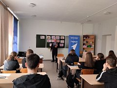 Участники «Движения Первых» из Лысых Гор встретились с председателем районной общественной организации «Союз Чернобыль»