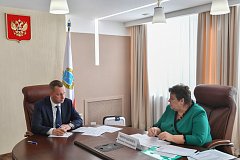 Роман Бусаргин обсудил реализацию нацпроектов и госпрограмм в Лысгорском районе.