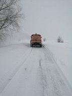 Работы по очистке от снега продолжаются