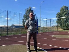 В Новой Красавке открыли новую спортивную площадку
