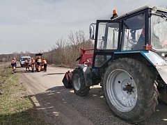 Начался  ремонт дорог