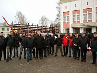 Аграрии Лысогорского района принимали поздравления